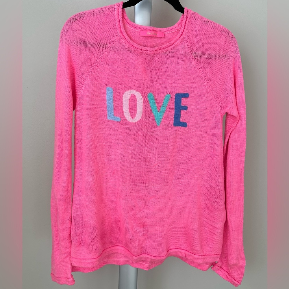 Lilly Pulitzer Danette Sweater in pink LOVE size small